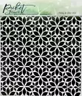 Picket Fence Studios Stencil 6"X6"-Lots Of Blossoms