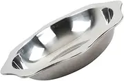 OFFSCH 1pc Stainless Steel Lobster Dish Seafood Plate for Kitchen Restaurant Versatile Dinner Plate for Induction and Gas Cookers for Parties Celebrations