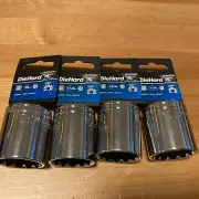 4 DieHard 1/2” Drive Sockets 12 Point 30mm 1-1/8” 1-3/16” 1-1/4”