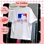 正品 NEW ERA X MLB LA 白色 T 恤 14405338 狐狸運動鞋