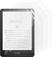 4 Pack Anti Glare Screen Protector for Kindle Paperwhite 6.8 Inch All-new (11th Generation, 2021) & Kindle Paperwhite Signature Edition 6.8 Inch (11th Gen), Glare&Matte Shield Cover Eye Care Film