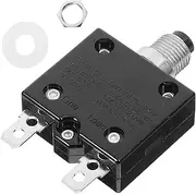 ASAKKURA Circuit Breaker Auto Marine Rv Boat Manual Reset 125-250v Ac 50v Dc Push Button Surge Protection Circuit Breaker Fuse