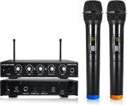 16 Channels Wireless Microphone Karaoke Mixer System with Optical Toslink AUX