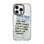 iPhone 16 Pro Clear Case MagSafe Compatible I just want a little snack