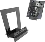 Now Playing Vinyl Record Stand Acrylic Material Easy Installation Detachable Unique 3D Vintage Design Vinyl Record Display Independent Showcase Beautiful Modern Decor for Home and Office
