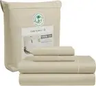 100% Egyptian Cotton Sheets King Size Set - 1500 Thread Count, 4 Pieces Set - Lu