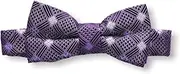 [American Exchange] Big Boys' Diamond pattern Print Bowtie