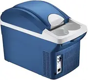 8L Car Refrigerator, Mini Fridge Cooler and Heater Mini Fridge, Travel and Camping Hot and Cold Car Refrigerator,8L-12V/220V