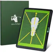 Adios Mulligan Golf Swing Mat - Golf Training Aid - Swing Path Feedback