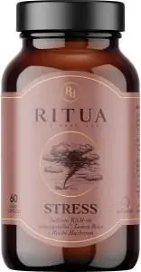 Ritua STRESS Saffron Ashwagandha LemonBalm Reishi 60 Caps