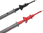 Test Hook Clip - Professional IC Test Hook Clip Grabbers Probe Jumper - Multimeter Accessories, Large Spring Hook Clip Test Grabber Probe for Electronic Components