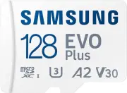 Samsung Evo plus 128GB SDXC U3 Class 10 A2 130Mb/S Microsd Memory Card with A...