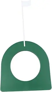 KOMBIUDA Plastic Regulation Putting Cup Indoor Practice Aid Trainer Aid Flag Portable Putter Improve Putting Accuracy