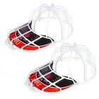 2 Pack Baseball Hat Washer for Washing Machine Cap Washer Frame Cage Hat Rack