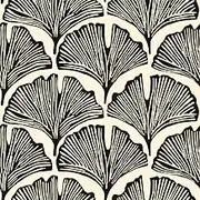 Tempaper x Novogratz Zebra Black Feather Palm Removable Peel and Stick Wallpaper, 20.5 in X 16.5 ft, Made in The USA