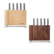 Global Knives UKU Knife Block Set (6pcs) - Walnut