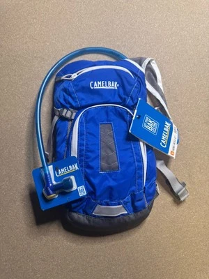 CamelBak Mini M.U.L.E. Kids Hydration Pack, 50 oz, Blue, incl Bladder NWT