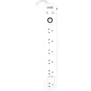Crest Surge Power board 6 Sockets Master Switch 1.2M - AUSTRALIA BRAND