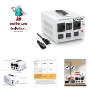 5000W Voltage Transformer Power Converter Step Up 110V to 220V, Step Down 220...