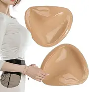 [Generic] Sticky Push up Inserts - Double-Sided Sticky Push-Up Bra Inserts - Triangular Invisible Push-up Pads for Women for Swimsuits Dresses Bikini Top