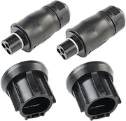 Lazycloud 2 Sets Solar PV Connector Plug Waterproof IP68 4000V 25A for Solar PV System Panel Parallel Protection Kit BC01 Easy to Use