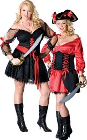 Pirate Wench Adult Plus Costume