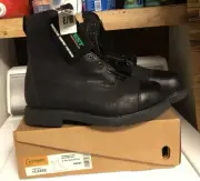 HYTEST STEEL TOE BOOTS STRONGHOLDS 8" BLACK IINSULATED 13.0 EEE USA Men NIB