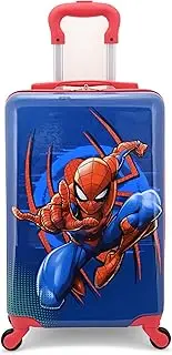 [Fast Forward] Marvel Spiderman 20" Hardshell Luggage - Cute & Durable Hard-side Suitcase for Travel with Spinner Wheels 20"x12"x8", Spiderman 20", Hard Luggage, 20" Hard Luggage