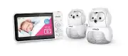 VTech BM5550-OWLN 2-camera Pan & Tilt Video Baby Monitor