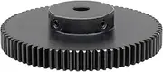Gears Pinion Gear Motor Gear 1.5 M-90T/100T Bore Size 10 Mm Transmission Gear Blackening SC45#Carbon Steel Material High Frequency Quenching (Color : 1.5M90T, Size : 12mm) (Color : 1.5m100t, Size
