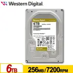 【WD 威騰】金標 6TB 4TB 3.5吋企業級硬碟 彩盒裝公司貨 (WD6004FRYZ) (WD4003FRYZ)