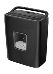 Bonsaii 6 Sheet High Security Micro Cut Paper Shredder, Credit Cards/Mail/Sta...