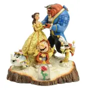 Disney Jim Shore Beauty and the Beast Tale as Old as Time Figurine #4031487