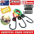 3PCS Caravan Privacy Screen Tie Down Kit Bungee Cords with Hook Pack Awning Mat