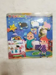 Cocomelon Friends Wooden 6 Piece Puzzle 9x9 inches (Age 2+) - New/Sealed
