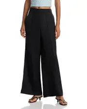 Aqua Elastic Waist Pants - Exclusive