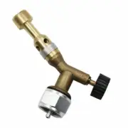 Brass High Temp Mapp Gas Turbo Torch Brazing Solder Propane Welding adapter