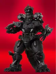 Japan Rare Bandai GD-57B Chogokin Godaikin Mecha Godzilla Black Limited Edition