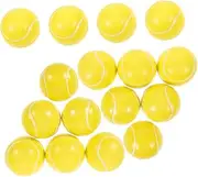 NOLITOY 24 Pack Mini Tennis Squeeze Balls Soft Foam Stress Balls for Adults Relaxing Sensory Toys for Boys and Girls Party Fav