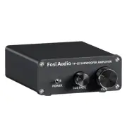 TP-02 Subwoofer Amplifier Home Audio, Mini Bass Amp Mono Subwoofer Amp, with ...
