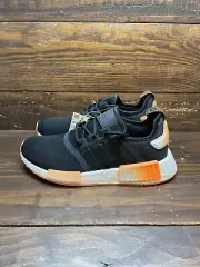 ADIDAS NMD R1 Womens Shoes Black/Orange GW9463 NEW