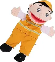 BESPORTBLE Creative Finger Puppets Adorable Sanitation Worker Hand Puppets for Fun Storytelling and Imaginative Play Soft and Stuffed for Design