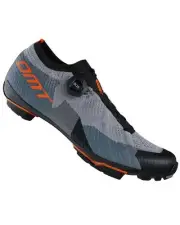 - DMT KM1 Men's MTB XC/Marathon Cycling Shoes, Anthracite/Black/Orange