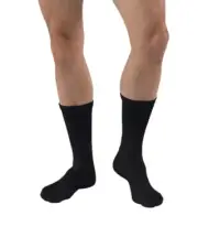 JOBST SensiFoot Diabetic Compression Socks 8-15 mmHg Crew, Closed Toe