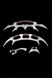 Klingon Bat'leth, Mek'leth, Sword of Kahless & Jej'taj WARRIORS COMBO