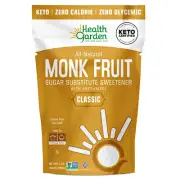 Health Garden Monk Fruit Sweetener, Classic - Non GMO - Gluten Free - Sugar Subs