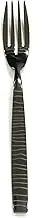 Mepra AZB10961121 Table Fish Fork Tigre Oro Nero, Black