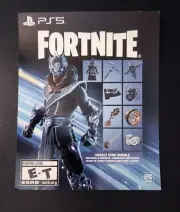 Fortnite Cobalt Star Bundle Code | 8 Items + 1000 V-Bucks | PS5