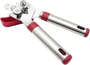 Zerodeko 1Pc Multi Functional Stainless Steel Can Opener Manual Bottle Opener for Kitchen Use Housewarming Lightweight Functional Jar Lid Gripper