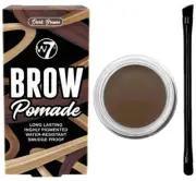 W7 Cosmetics Brow Pomade Dark Brown - Eyes Eyebrows Cream Liner Brush Define